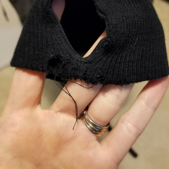 Lululemon Size 4 Charcoal and Black Gratitude Wrap Snap Sweater - Picture 5 of 7